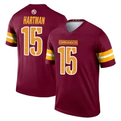 Washington Commanders Men's Legend Burgundy Jersey (15 Sam Hartman)