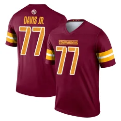 Washington Commanders Men's Legend Burgundy Jersey (77 Carl Davis Jr.)