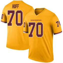 Washington Commanders Men's Legend Gold Color Rush Jersey (70 Sam Huff)