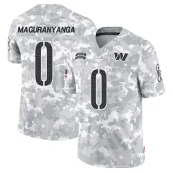 Washington Commanders Men's Limited Arctic Camo 2024 Salute to Service Jersey (0 T.J. Maguranyanga)