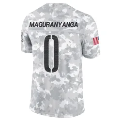 Washington Commanders Men's Limited Arctic Camo 2024 Salute to Service Jersey (0 T.J. Maguranyanga)