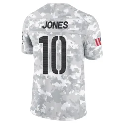 Washington Commanders Men's Limited Arctic Camo 2024 Salute to Service Jersey (10 Jacoby Jones)