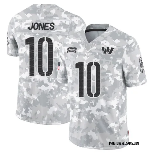 Washington Commanders Men's Limited Arctic Camo 2024 Salute to Service Jersey (10 Jacoby Jones)