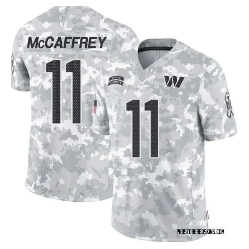 Washington Commanders Men's Limited Arctic Camo 2024 Salute to Service Jersey (11 Luke McCaffrey)