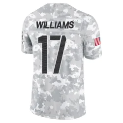 Washington Commanders Men's Limited Arctic Camo 2024 Salute to Service Jersey (17 Doug Williams)