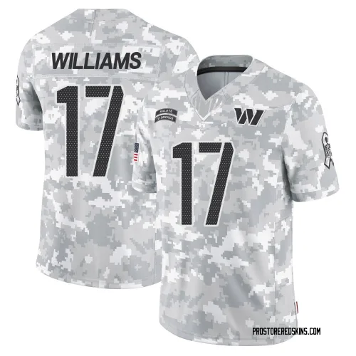 Washington Commanders Men's Limited Arctic Camo 2024 Salute to Service Jersey (17 Doug Williams)
