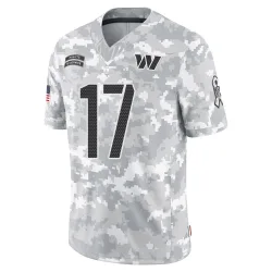 Washington Commanders Men's Limited Arctic Camo 2024 Salute to Service Jersey (17 Terry McLaurin)