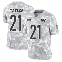 Washington Commanders Men's Limited Arctic Camo 2024 Salute to Service Jersey (21 Sean Taylor)