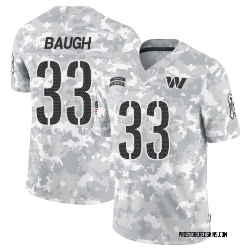 Washington Commanders Men's Limited Arctic Camo 2024 Salute to Service Jersey (33 Sammy Baugh)
