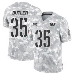 Washington Commanders Men's Limited Arctic Camo 2024 Salute to Service Jersey (35 Percy Butler)