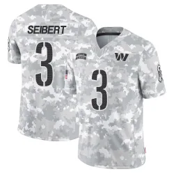 Washington Commanders Men's Limited Arctic Camo 2024 Salute to Service Jersey (3 Austin Seibert)