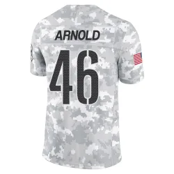 Washington Commanders Men's Limited Arctic Camo 2024 Salute to Service Jersey (46 Kam Arnold)