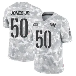 Washington Commanders Men's Limited Arctic Camo 2024 Salute to Service Jersey (50 Andre Jones Jr.)