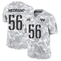 Washington Commanders Men's Limited Arctic Camo 2024 Salute to Service Jersey (56 Kain Medrano)