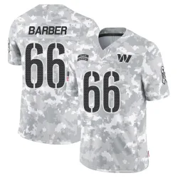 Washington Commanders Men's Limited Arctic Camo 2024 Salute to Service Jersey (66 Ricky Barber)