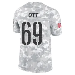 Washington Commanders Men's Limited Arctic Camo 2024 Salute to Service Jersey (69 Tyler Ott)