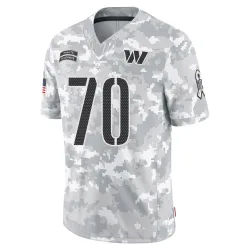 Washington Commanders Men's Limited Arctic Camo 2024 Salute to Service Jersey (70 Sam Huff)