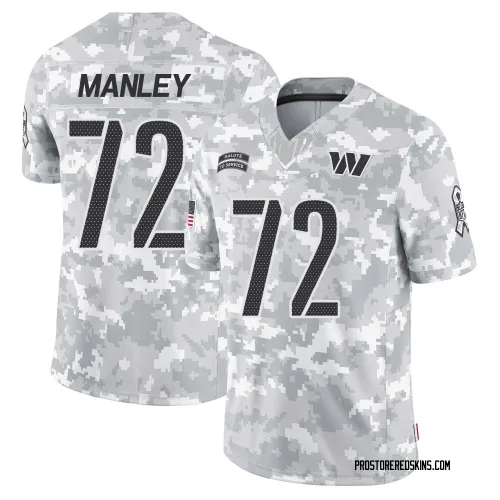 Washington Commanders Men's Limited Arctic Camo 2024 Salute to Service Jersey (72 Dexter Manley)