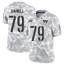 Washington Commanders Men's Limited Arctic Camo 2024 Salute to Service Jersey (79 Foster Sarell)