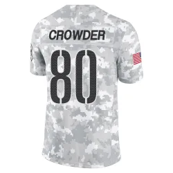 Washington Commanders Men's Limited Arctic Camo 2024 Salute to Service Jersey (80 Jamison Crowder)