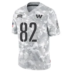Washington Commanders Men's Limited Arctic Camo 2024 Salute to Service Jersey (82 Ben Sinnott)