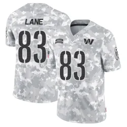 Washington Commanders Men's Limited Arctic Camo 2024 Salute to Service Jersey (83 Jaylin Lane)