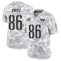 Washington Commanders Men's Limited Arctic Camo 2024 Salute to Service Jersey (86 Zach Ertz)