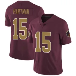 Washington Commanders Men's Limited Burgundy Alternate Vapor Untouchable Jersey (15 Sam Hartman)