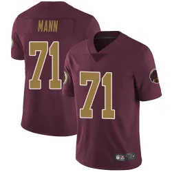 Washington Commanders Men's Limited Burgundy Alternate Vapor Untouchable Jersey (71 Charles Mann)