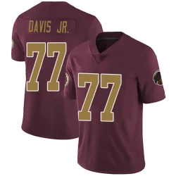 Washington Commanders Men's Limited Burgundy Alternate Vapor Untouchable Jersey (77 Carl Davis Jr.)