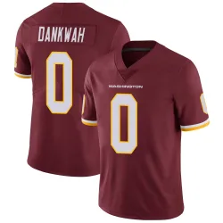 Washington Commanders Men's Limited Burgundy Team Color Vapor Untouchable Jersey (0 Anim Dankwah)