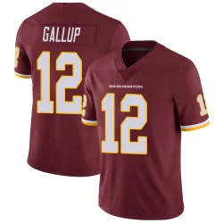 Washington Commanders Men's Limited Burgundy Team Color Vapor Untouchable Jersey (12 Michael Gallup)