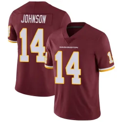 Washington Commanders Men's Limited Burgundy Team Color Vapor Untouchable Jersey (14 Josh Johnson)