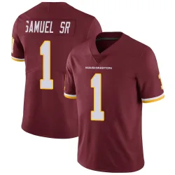 Washington Commanders Men's Limited Burgundy Team Color Vapor Untouchable Jersey (1 Deebo Samuel Sr.)
