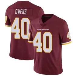 Washington Commanders Men's Limited Burgundy Team Color Vapor Untouchable Jersey (40 Tyler Owens)