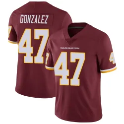 Washington Commanders Men's Limited Burgundy Team Color Vapor Untouchable Jersey (47 Zane Gonzalez)