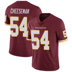 Washington Commanders Men's Limited Burgundy Team Color Vapor Untouchable Jersey (54 Camaron Cheeseman)