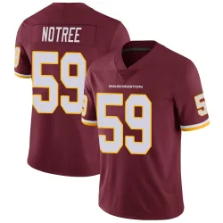 Washington Commanders Men's Limited Burgundy Team Color Vapor Untouchable Jersey (59 Bryce Notree)