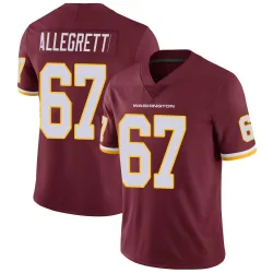 Washington Commanders Men's Limited Burgundy Team Color Vapor Untouchable Jersey (67 Nick Allegretti)