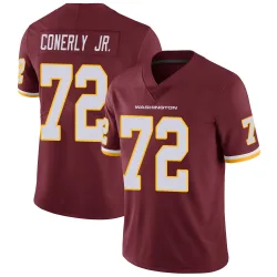 Washington Commanders Men's Limited Burgundy Team Color Vapor Untouchable Jersey (72 Josh Conerly Jr.)