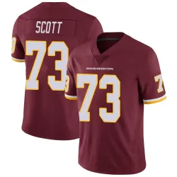 Washington Commanders Men's Limited Burgundy Team Color Vapor Untouchable Jersey (73 Trent Scott)