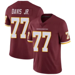 Washington Commanders Men's Limited Burgundy Team Color Vapor Untouchable Jersey (77 Carl Davis Jr.)