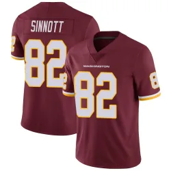 Washington Commanders Men's Limited Burgundy Team Color Vapor Untouchable Jersey (82 Ben Sinnott)