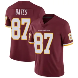 Washington Commanders Men's Limited Burgundy Team Color Vapor Untouchable Jersey (87 John Bates)