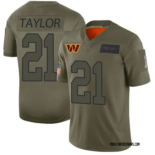 Washington Commanders Men's Limited Camo 2019 Salute to Service Jersey (21 Sean Taylor)