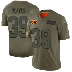 Washington Commanders Men's Limited Camo 2019 Salute to Service Jersey (39 Jeremy Reaves)