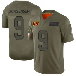 Washington Commanders Men's Limited Camo 2019 Salute to Service Jersey (9 Sonny Jurgensen)