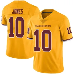 Washington Commanders Men's Limited Gold Color Rush Jersey (10 Jacoby Jones)