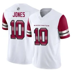 Washington Commanders Men's Limited White Vapor F.U.S.E. Jersey (10 Jacoby Jones)