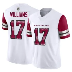 Washington Commanders Men's Limited White Vapor F.U.S.E. Jersey (17 Doug Williams)